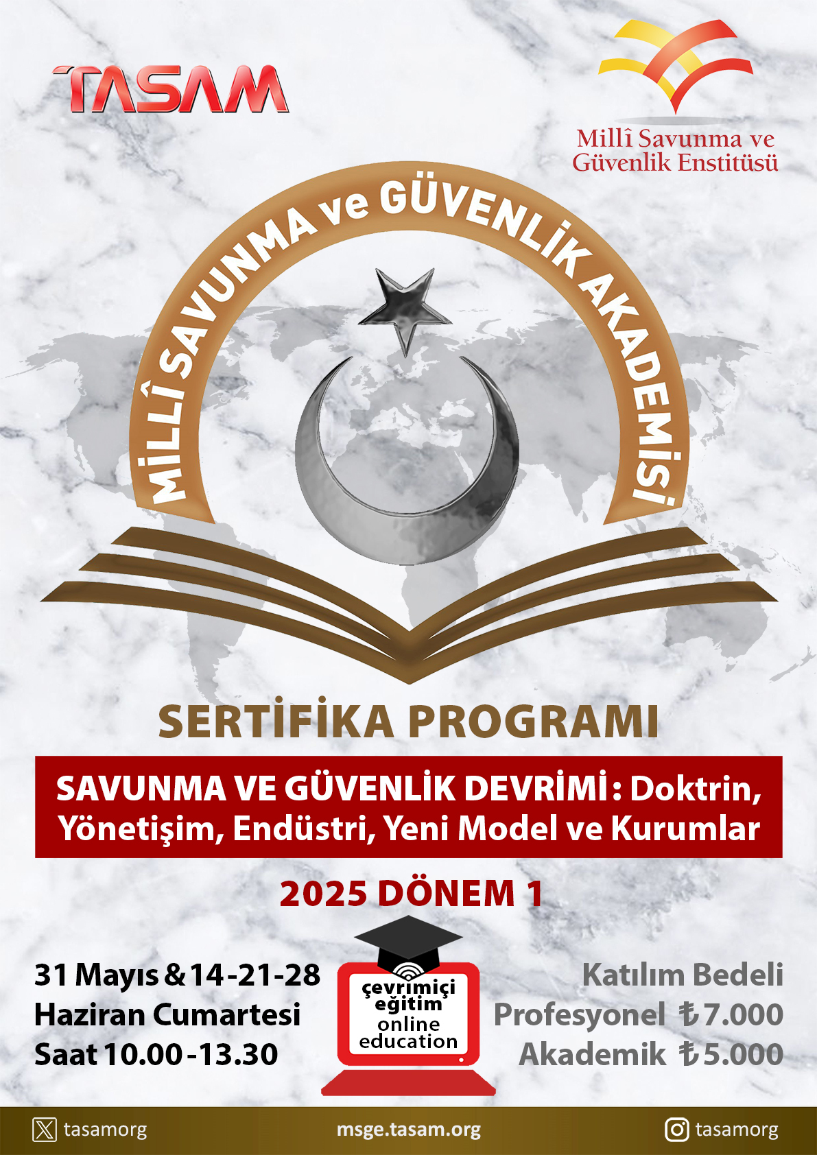 Millî Savunma ve Güvenlik Akademisi Sertifika Programı | 2025 Dönem 1